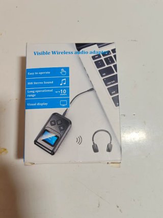 Transmisor Receptor Bluetooth 2 en 1 Pantalla