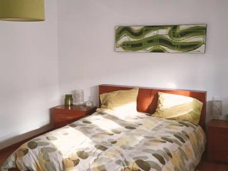 Cama Matrimonio Diseño Madera Cerezo