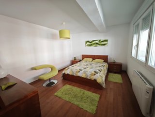 Cama Matrimonio Diseño Madera Cerezo