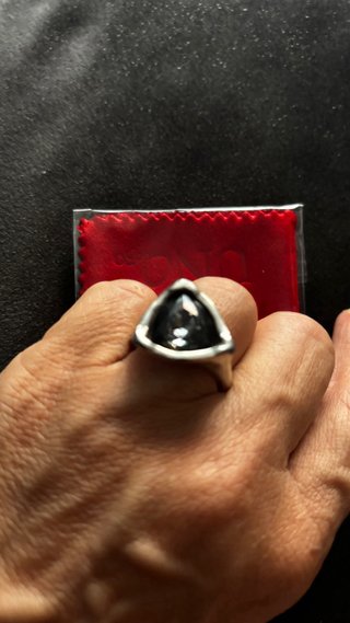Anillo Uno de 50 Cristal Gris