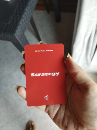 Photocard Jeongyeon TWICE Album Strategy