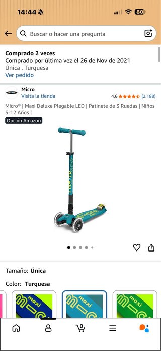 Patinete Micro Maxi Azul