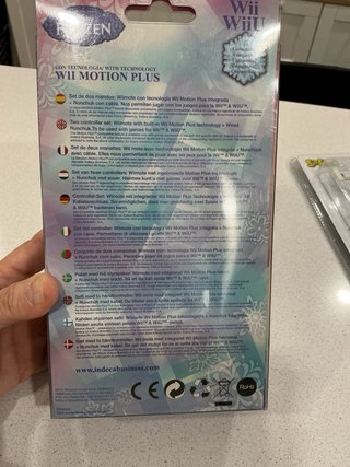 Pack Mandos Wii Disney Frozen Nuevo