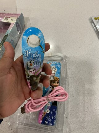 Pack Mandos Wii Disney Frozen Nuevo