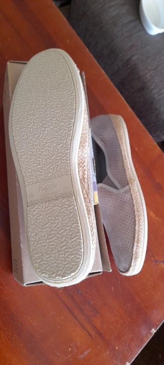 Zapatillas Bamba by Victoria Beige/Gris