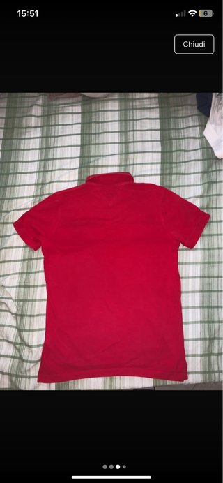 Polo Tommy Hilfiger Rosso
