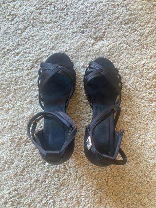 Zapatos de baile negros Talla 36.5