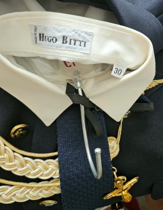 Traje de comunión niño azul y blanco NUEVO