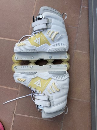Patines en línea Rollerblade blancos