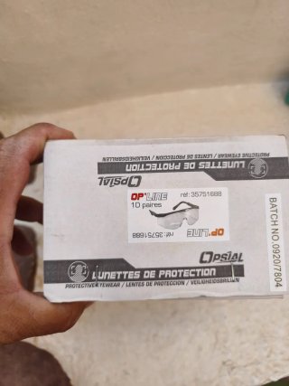 Gafas de seguridad 5 pares