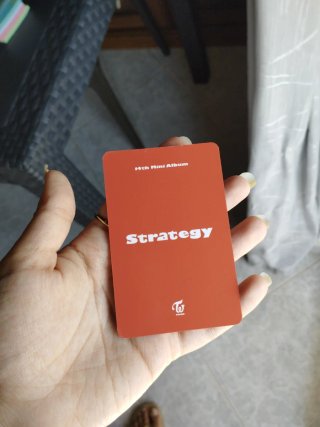Photocard Chaeyoung TWICE Album Strategy