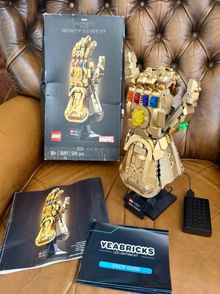 Lego Guante Infinito con Kit de Luces