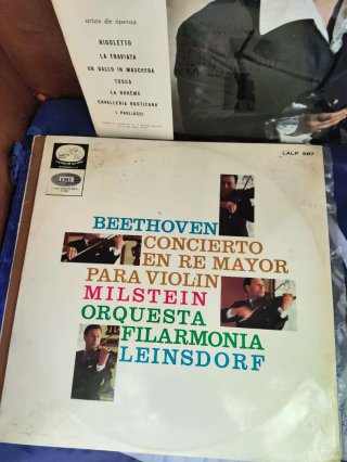 Lote 5 Vinilos Clásica y Ópera EMI