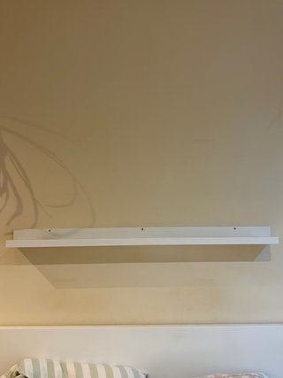 Estante Blanco IKEA MOSSLANDA 115 cm