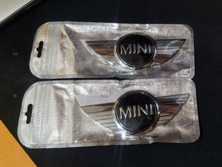 2x Stemma Logo Badge MINI 12x5cm