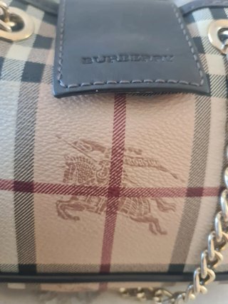 Borsetta Burberry Beige/Marrone