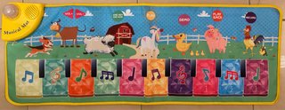 Alfombra Musical Infantil Animales