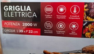 Grill Eléctrico Dictrolux 2000W