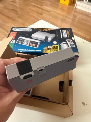 Nintendo Classic Mini NES Original Completa + Caja
