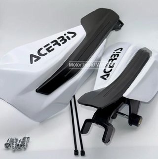 Paramanos moto blancos universal YAMAHA KTM HONDA