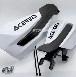 Paramanos moto blancos universal YAMAHA KTM HONDA
