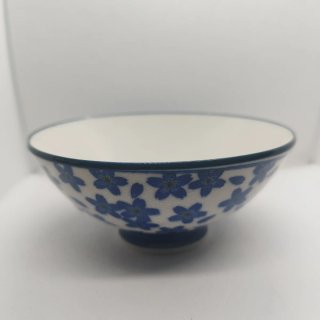 Juego 2 Cuencos Cerámica Japón Flores