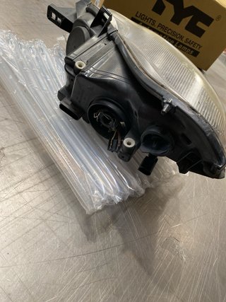 Foco Derecho negro para Smart Fortwo 451