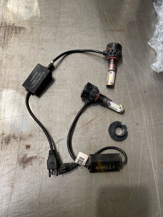 Foco Derecho negro para Smart Fortwo 451