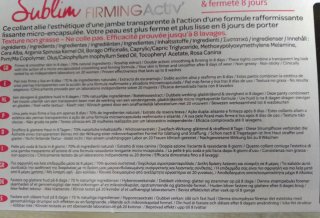 Panty rassodante DIM Sublim Firming Activ