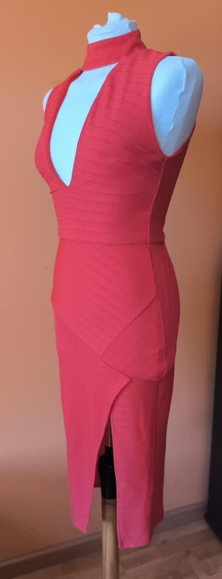Vestido Bandage Coral ASOS Talla 34