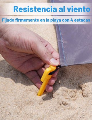 SIN ABRIR Manta para la Playa 150 x 200cm
