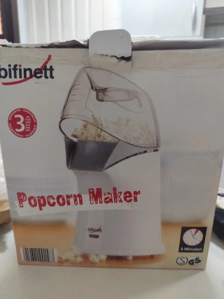 Máquina de Palomitas Bifinett Poco Uso
