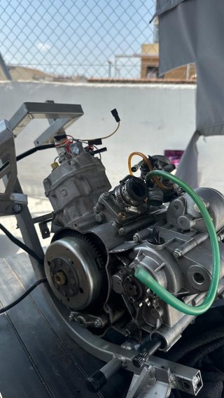 Motor de Aprilia rs50