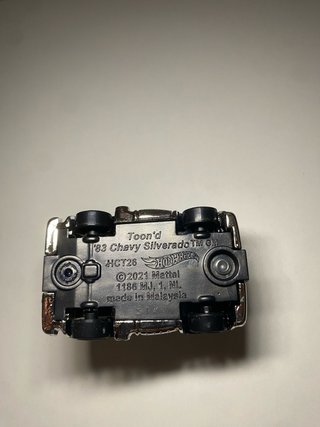 Hotwheels chevi silverado TOONED