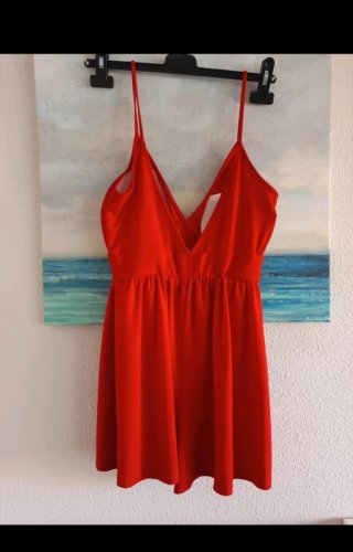 Mono rojo Stradivarius Talla S