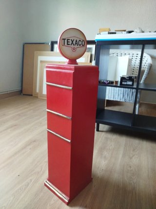 Mueble Surtidor Gasolina Vintage Texaco