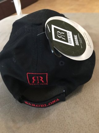 Cappello Barcelona nero regolabile