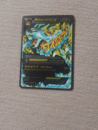 Carta Pokémon M Charizard EX Negra