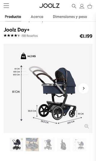 Carrito Joolz Day+ 2023 Full Equip