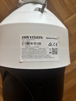 Cámara PTZ Hikvision 4MP Zoom 25X
