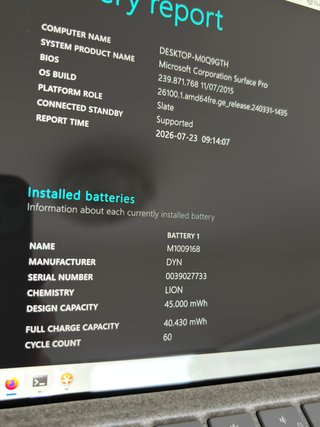 Microsoft Surface Pro 5