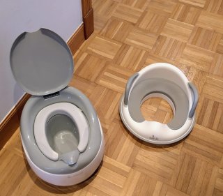 Orinal Jané 3 en 1: Orinal, Reductor WC, Alzadores
