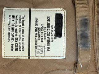 Chaqueta Militar US CWU 45/P . Iraq afganistan era