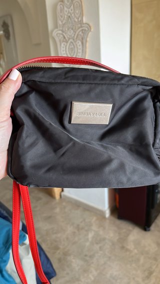 Bolso Bimba y Lola Negro y Rojo