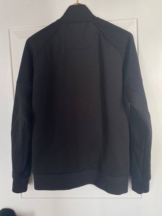 Chaqueta bomber Cruyff negra talla S – logo parche