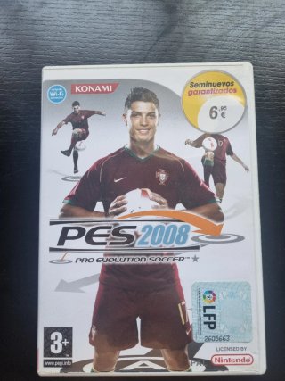 PES 2008 Wii Konami
