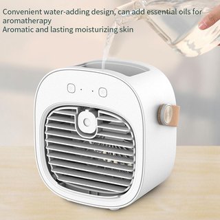 SIN ABRIR 2 en 1 Mini Ventilador y Humidificador