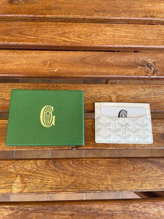 Tarjetero estilo Goyard - Nuevo a estrenar
