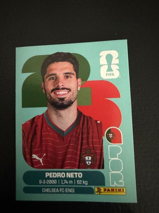 Cromo Pedro Neto Mundial 2026 FIFA