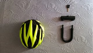 Candado U para bici/patinete eléctrico + llave